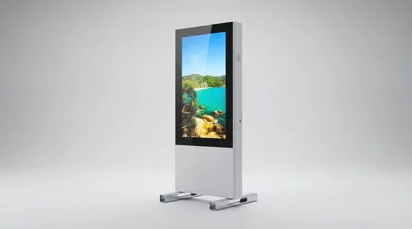 Compact kiosk unit